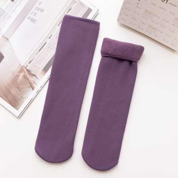 🔥2024 NEW Snugly Plush Winter Warm Socks (BUY 1 FREE 10)