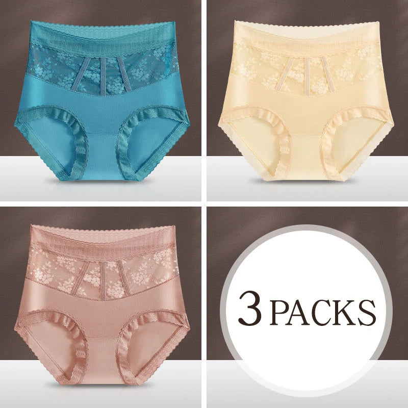 🌷BUY 2 GET 1 FREE🌷Sexy Tummy Control Hip Lifting Seamless Ice Silk Panties