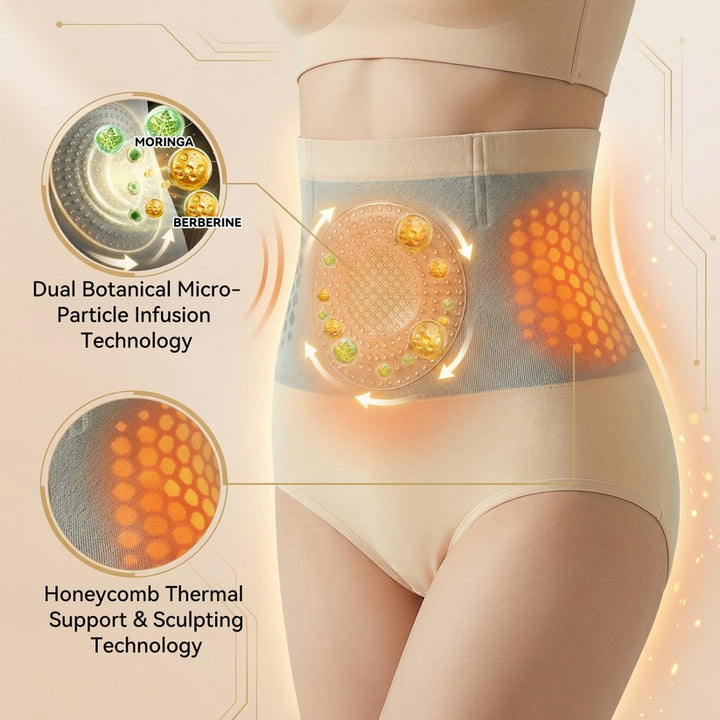 ✨Last Day 80% Off Moringa & Berberine 4-In-1 Micro-Particle Sculpting & Fat-Burn Short