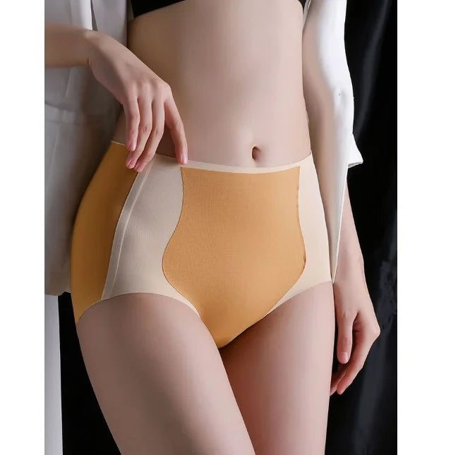 PAY 1 GET 4 PACKS🌸Color-block Traceless Hip-lifting Shaping Panties