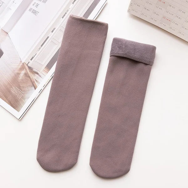 🔥2024 NEW Snugly Plush Winter Warm Socks (BUY 1 FREE 10)