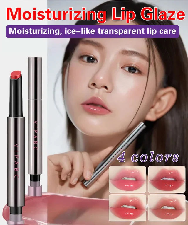 VIPABC Water-light Mirror Moisturizing Press Solid Lip Glaze