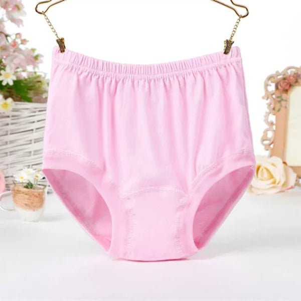 💥New Hot sales🔥2024 New High-Waist Ladies Cotton Panties Plus Sizes