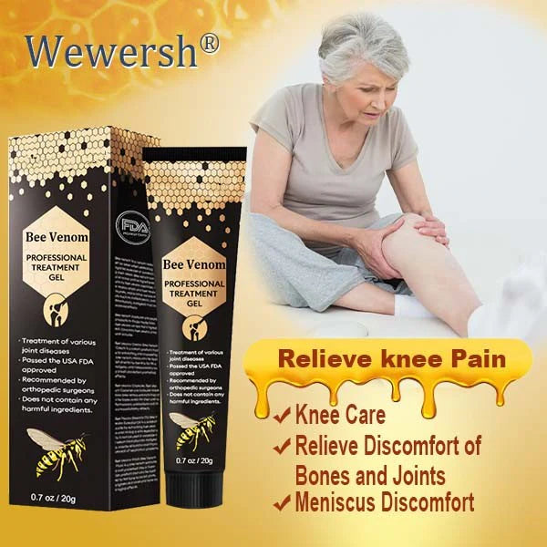 🐝New Zealand Bee Venom Joint Relief Gel(New Zealand Bee Extract - Specializes in the treatment of orthopedic conditions and arthritic pain)