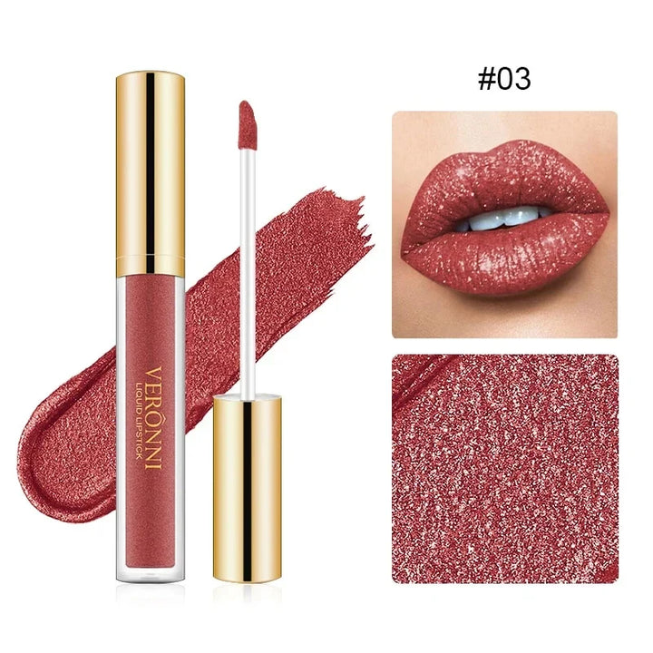 🎁LAST DAY SALE-49% OFF🎁Metallic Liquid Diamond Glitter Lipstick