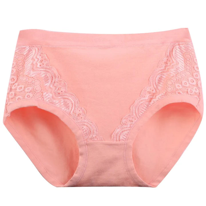 2024 Plus Size High Waist Leak Proof Cotton Panties🌸