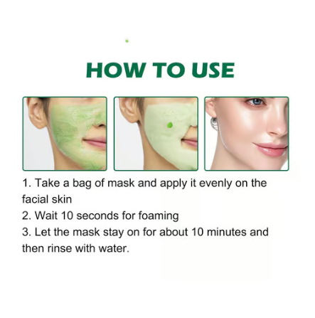 Deep Cleansing Avocado Foam Facial Mask