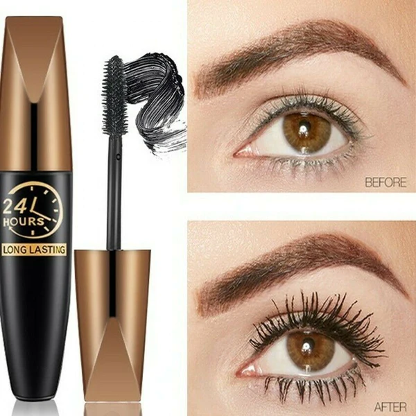 4D Waterproof Silk Fiber Thick Lengthening Mascara