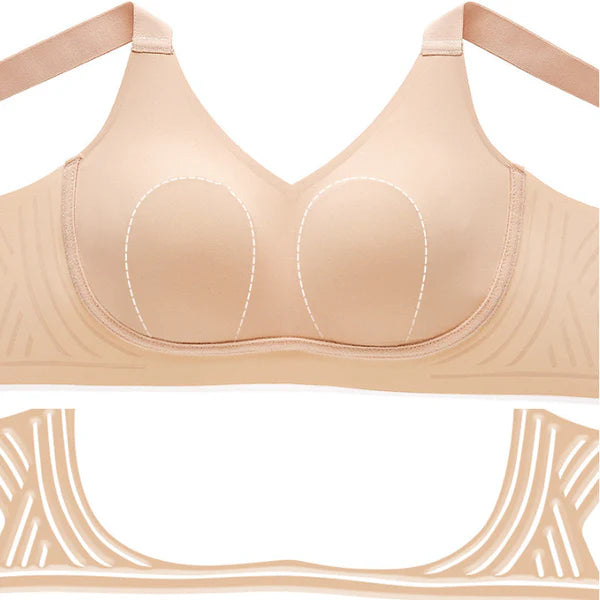 🔥Early Christmas Sale🏆Wire-Free Non-Marking Skin-Friendly Push-Up Bra