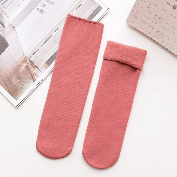 🔥2024 NEW Snugly Plush Winter Warm Socks (BUY 1 FREE 10)