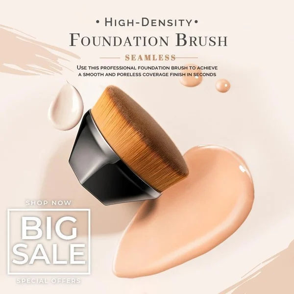 High-Density Seamless Foundation Brush（48% OFF）