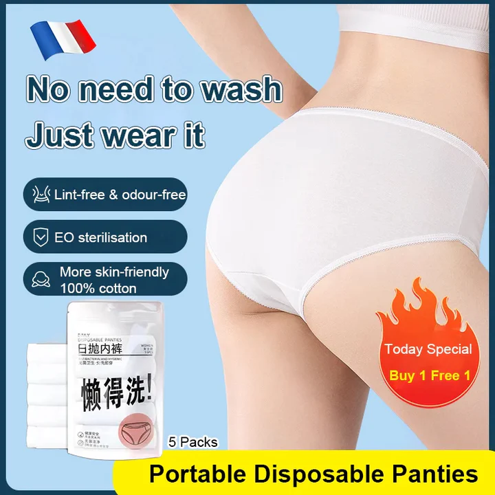 MULTIPLE SIZES AVAILABLE DAILY DISPOSABLE PANTIES