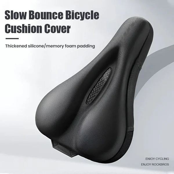 Padded Silicone Bike Seat Cushion（49% OFF）