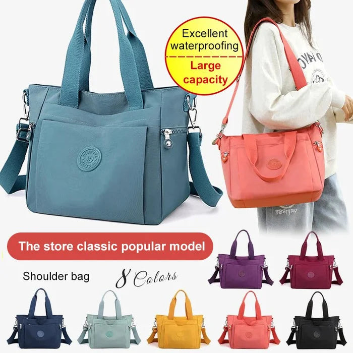 🔥Female multi-color large-capacity tote bag