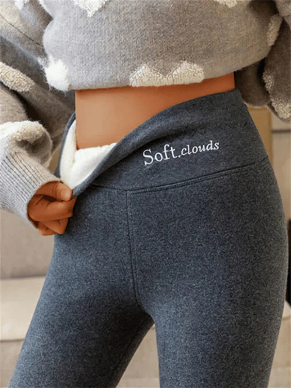 Casual Warm Winter Solid Pants