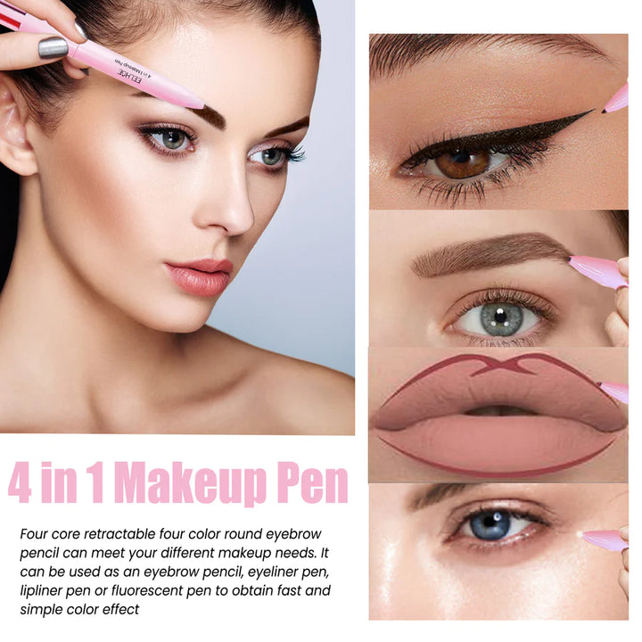 💖2024 The latest version 4-in-1 Makeup Pen💖💥BUY 1 GET 1 FREE💥