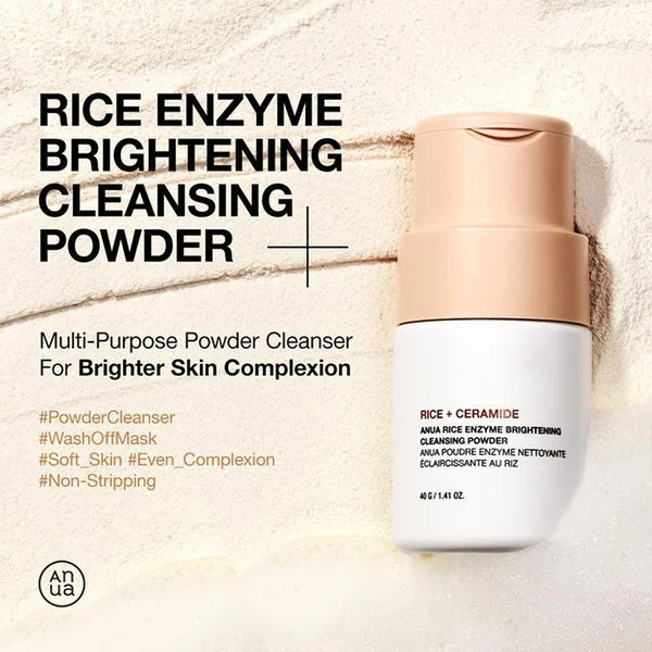 🔥Last day to get over 49% off🔥Rice Enzyme Brightening Cleansing Powder