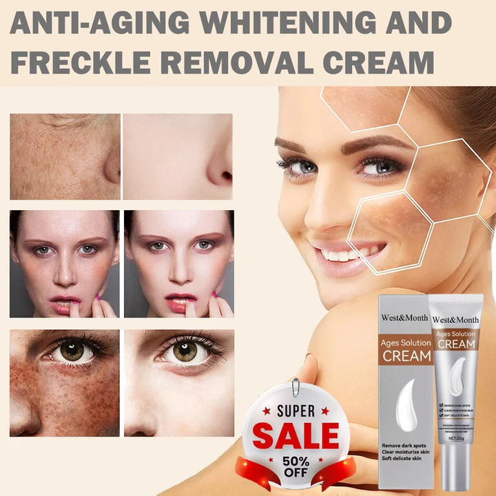 💥Big Discount Today -2024 New Anti-aging Whitening and Freckle Removal Cream