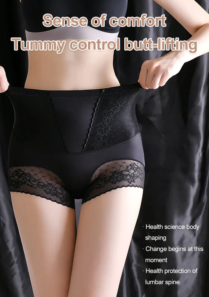 High waisted tummy control butt lift shapewear