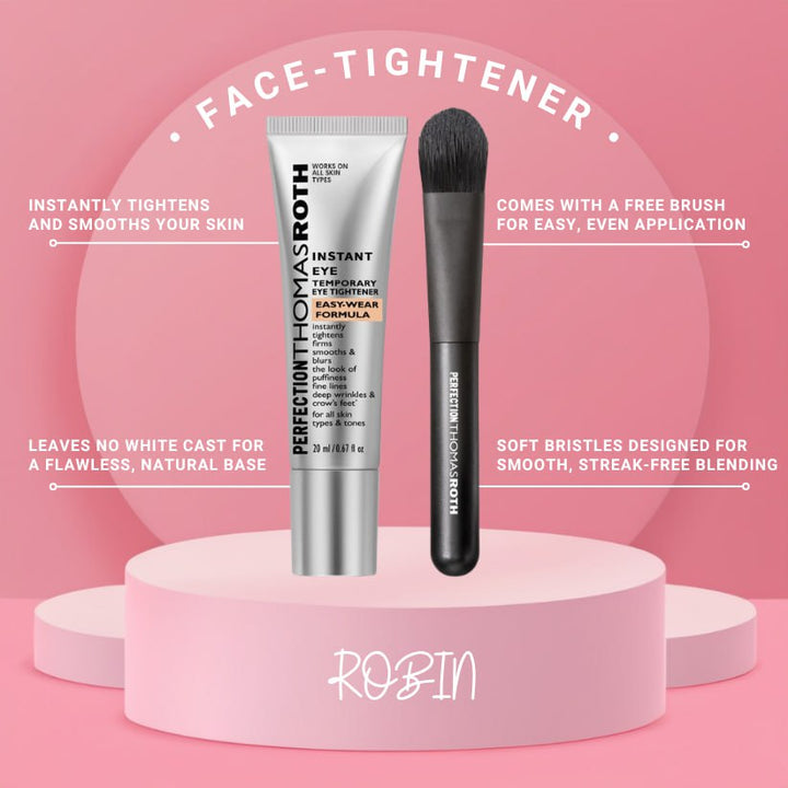⚡ Instant Face Lift Primer – Smooth, Tighten & Glow! FREE Brush Gift!