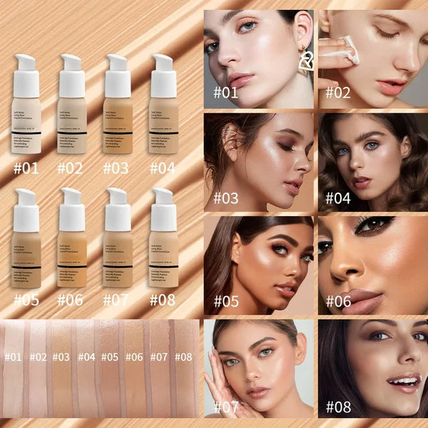 🌹49% Off - 🔥Soft Matte Liquid Foundation