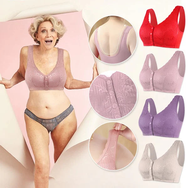 🔥Summer Hot Sale🔥(BUY 1 FREE 2)🔥-Front-Closure Acutefebruary Bra