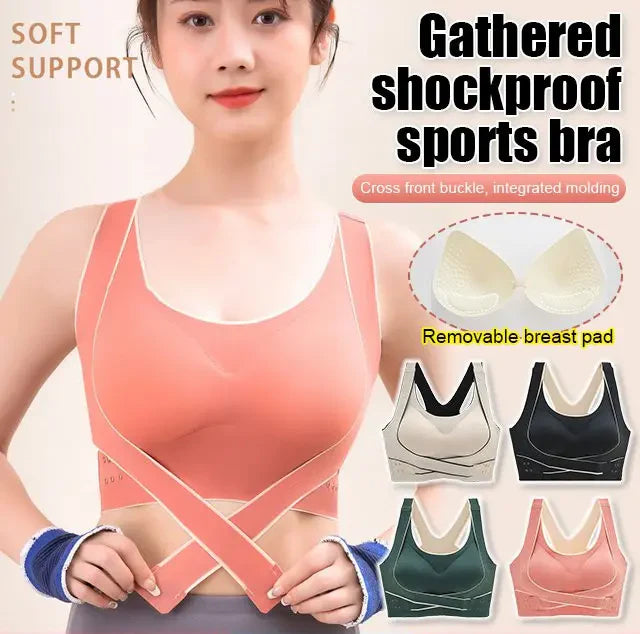 SHOCKPROOF PUSH UP SPORTS BRA