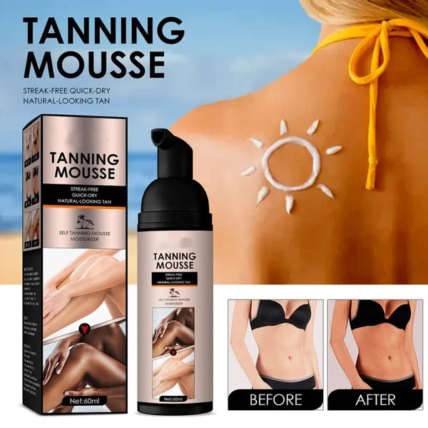 SUMMER MOUSSE| COLOR-CORRECTING HYDRATING TANNING MOUSSE