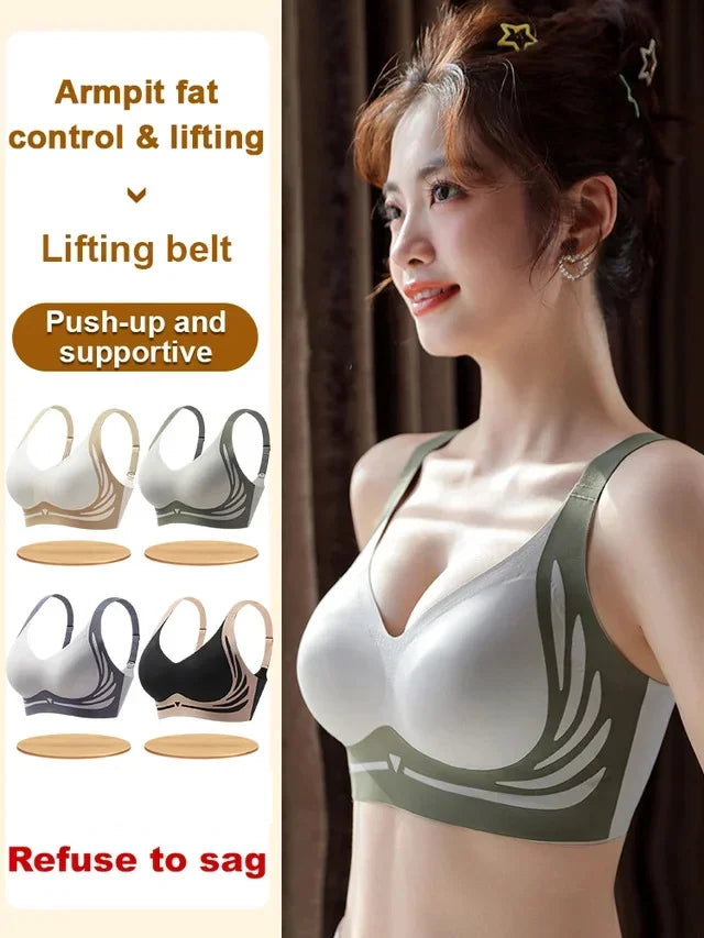 🎁Last Day 40% Off - Super Gather Bra Wireless Push-up Bra