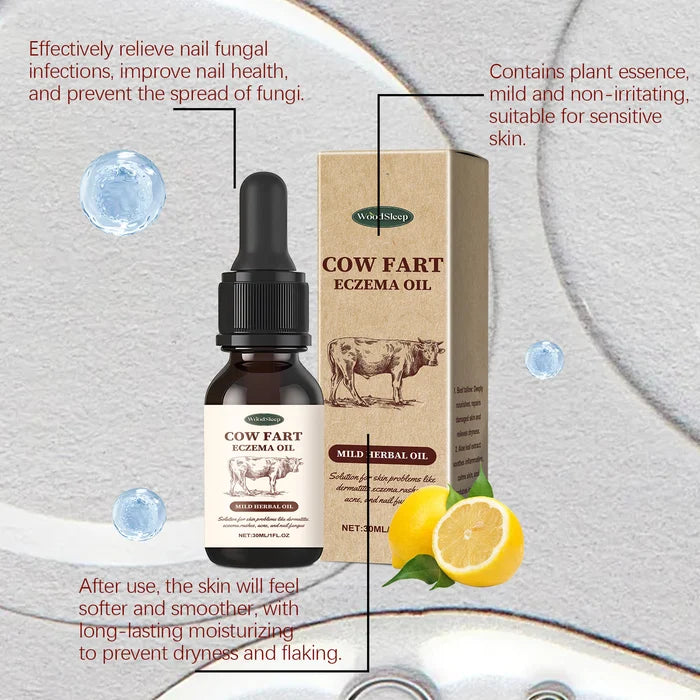 Cow Fart Eczema Elixir 🍀 Natural Solution for All Skin Problems