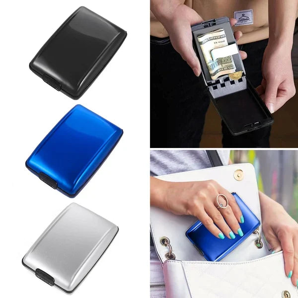 😍Secure RFID Cash and Cards Wallet