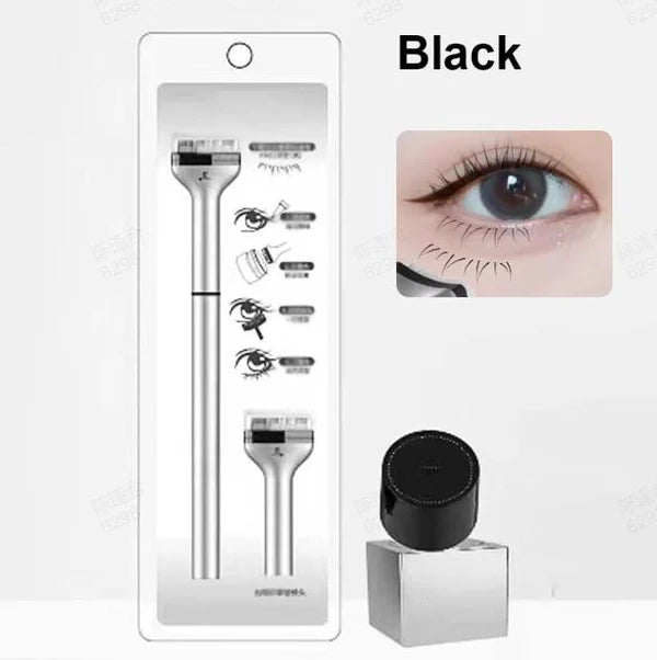 Waterproof 2-in-1 Eyeliner & Lower Eyelash Stamp Set