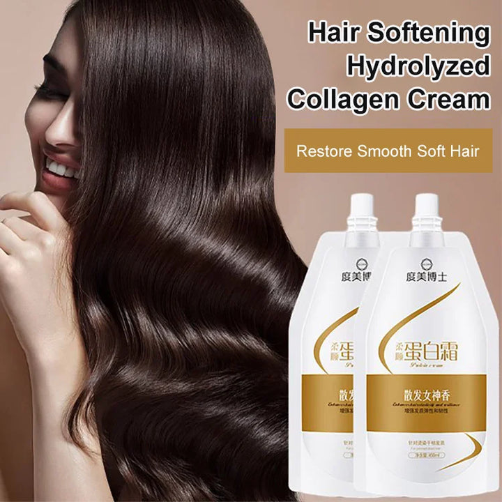 Hair Softening Hydrolyzed Collagen Cream