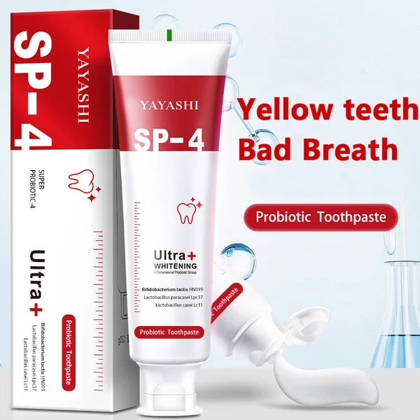 🔥2024 HOT SALE - YAYASHI SP-4™ Probiotic Whitening Toothpaste