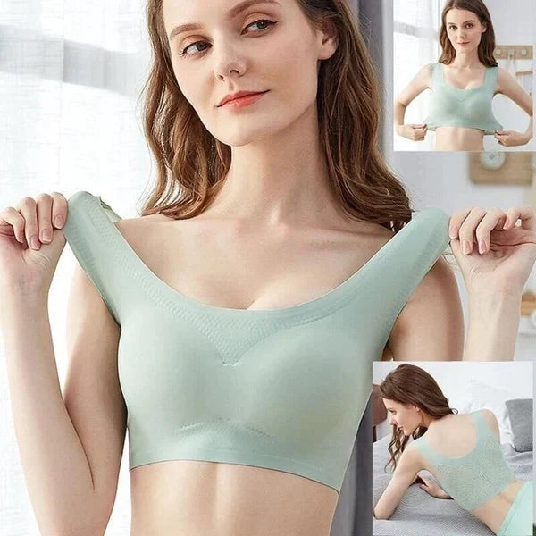 Ultra thin Seamless Back Push up Comfortable Bra