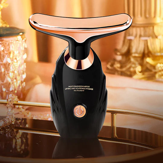 Multidimensional firming facial massager