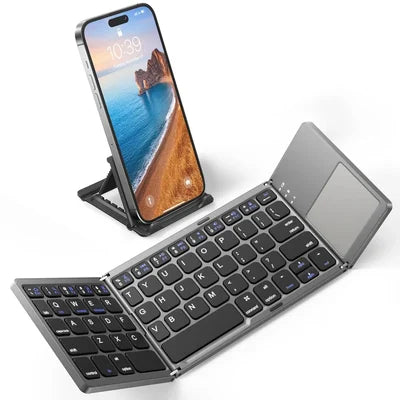 🔥Foldable Bluetooth Keyboard with Touchpad