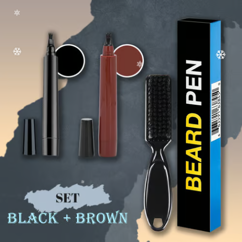 Beard Filling Pen Kit- Perfect Beard Shaping Kit