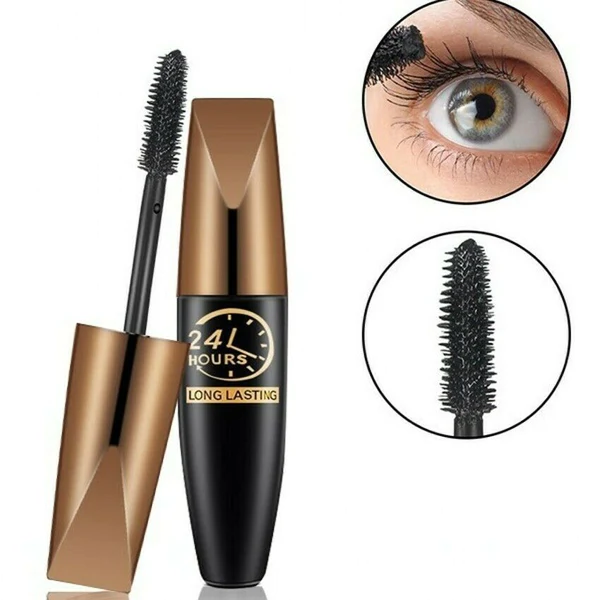 4D Waterproof Silk Fiber Thick Lengthening Mascara