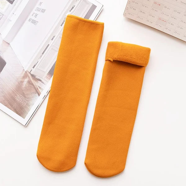 🔥2024 NEW Snugly Plush Winter Warm Socks (BUY 1 FREE 10)