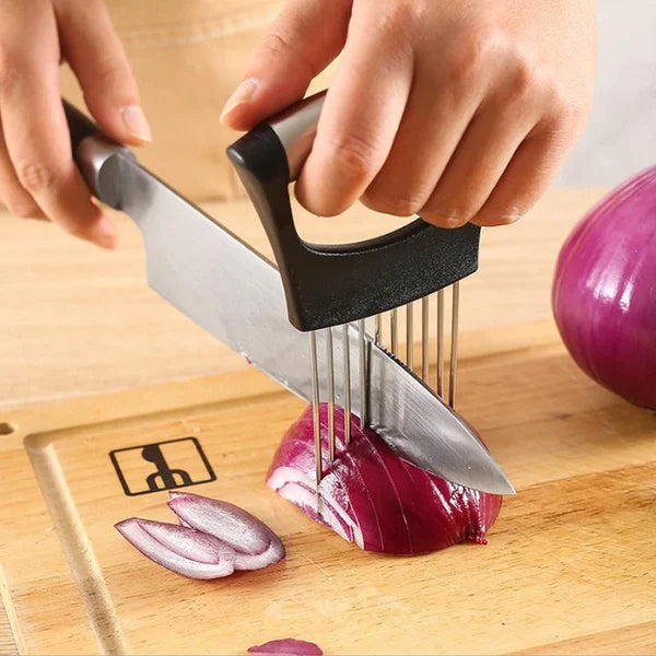 🔥🎁2024 New Year Hot Sale🎁49% 🔥 Stainless Steel Onion Slice Holder