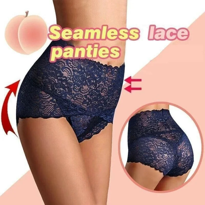 🔥Buy 5 Free 5(10PACKS)🔥 High Waist Sexy Premium Lace Panties-FREE SHIPPING