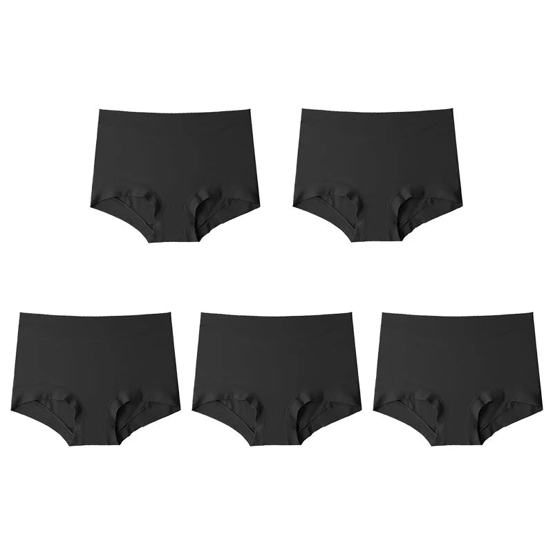 PAY 1 GET 3(3packs)🌸Women's Large Size High Waist Cotton Graphene Crotch Antibacterial Panties