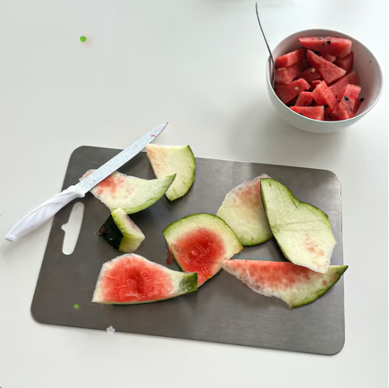 100% Pure Titanium Cutting Board