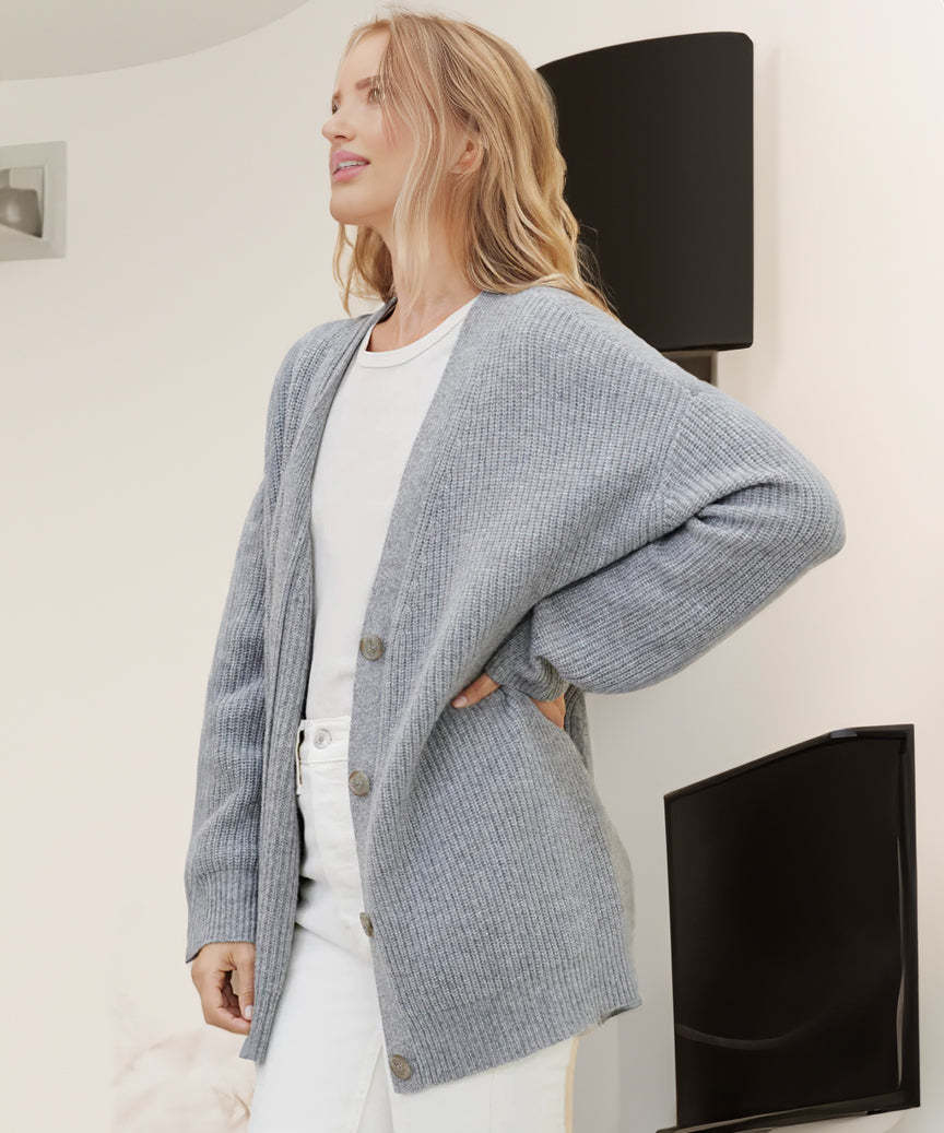 2024 Fall Hot Sale-Cashmere Cocoon Cardigan-(Buy 2 Free Shipping)