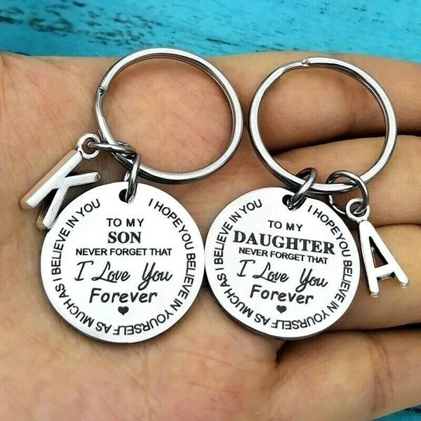 🎁2024 New Year Hot Sale🎁49% OFF💓 (Best Father Mother Gift) My Son / Daughter I Love You Forever Keychain