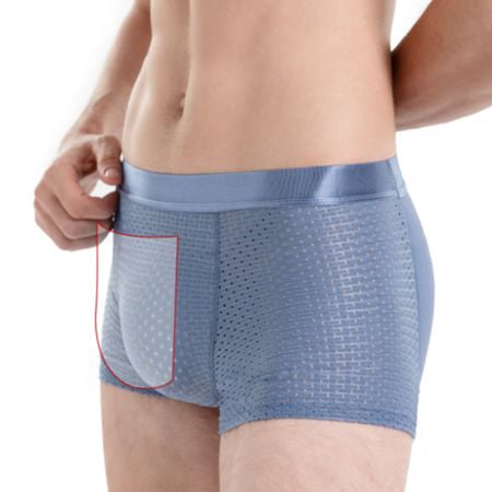 Nylon Ice Silk Breathable Mens Underwear