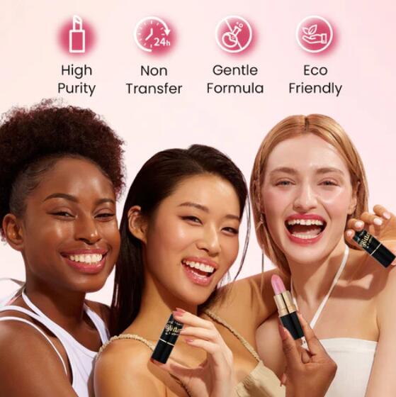 Diamond Lip Gloss Glitter Lipstick Waterproof