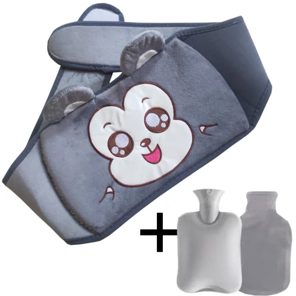 Plush Refillable Hot Water Bottle Belt