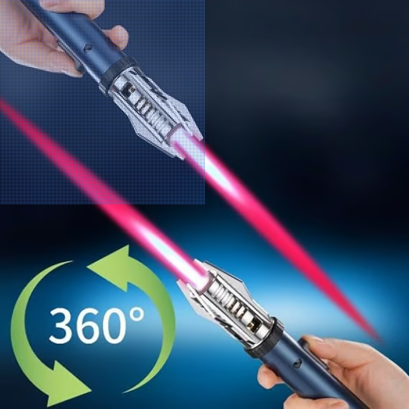 💥💥(BUY 2 SAVE 10% & FREE SHIIPING )-360° Windproof Lightsaber Torch Flame Lighter